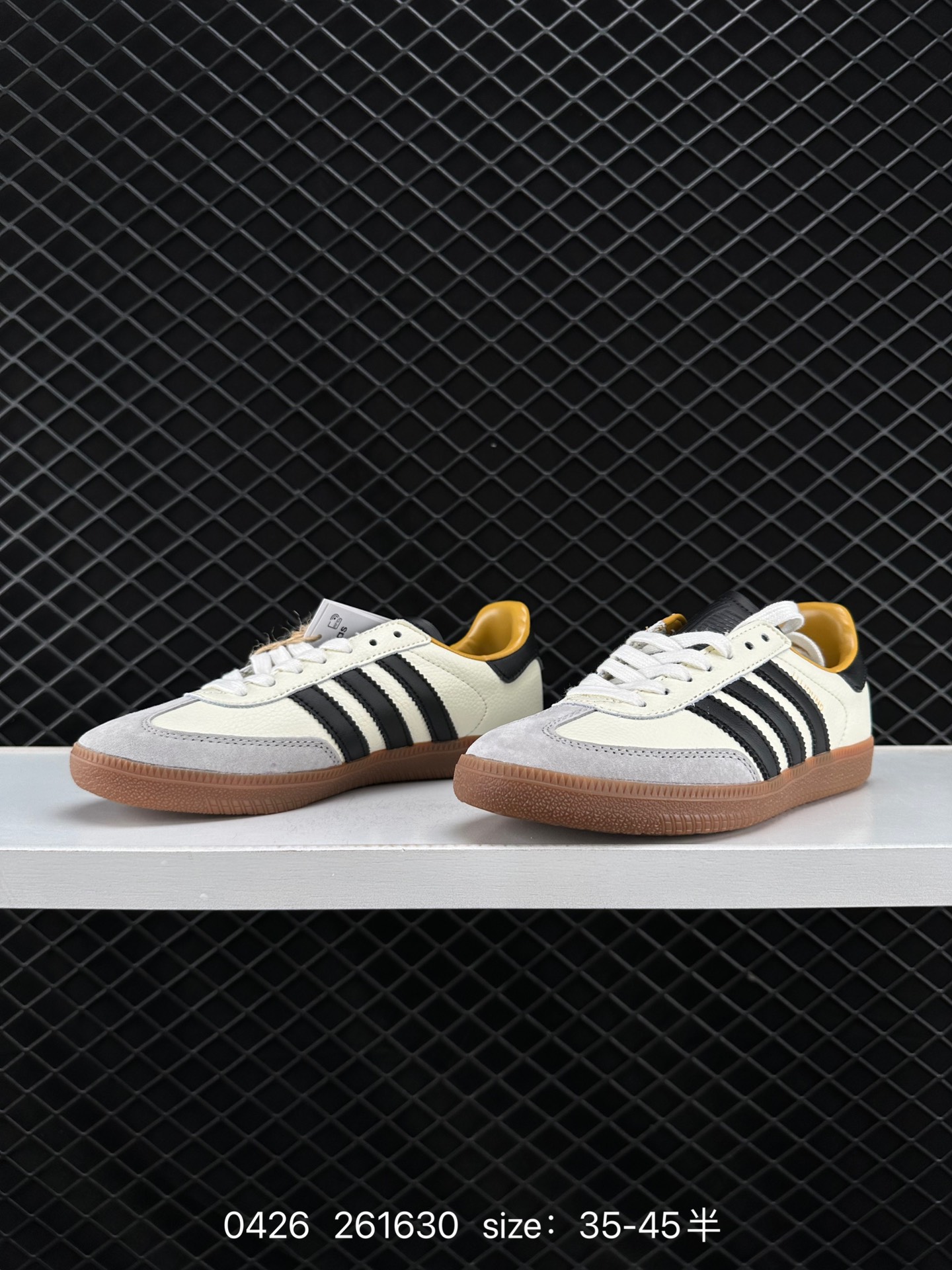 JJJJound x AD Originals Samba Classic”Studded Pack Black“